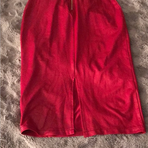 Red “Jessica Rabbit” Maxi Dress - Picture 4 of 5